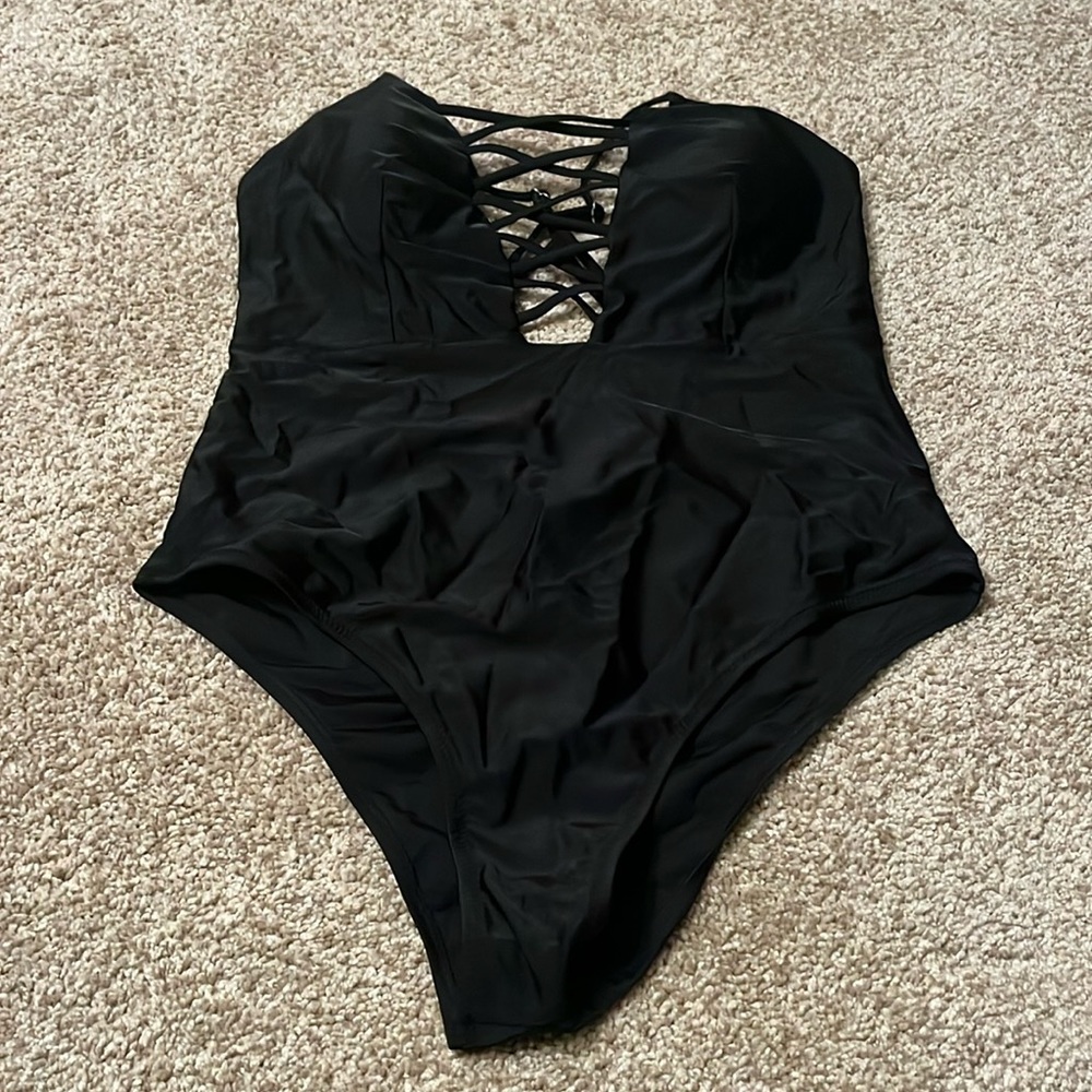 Black one piece!